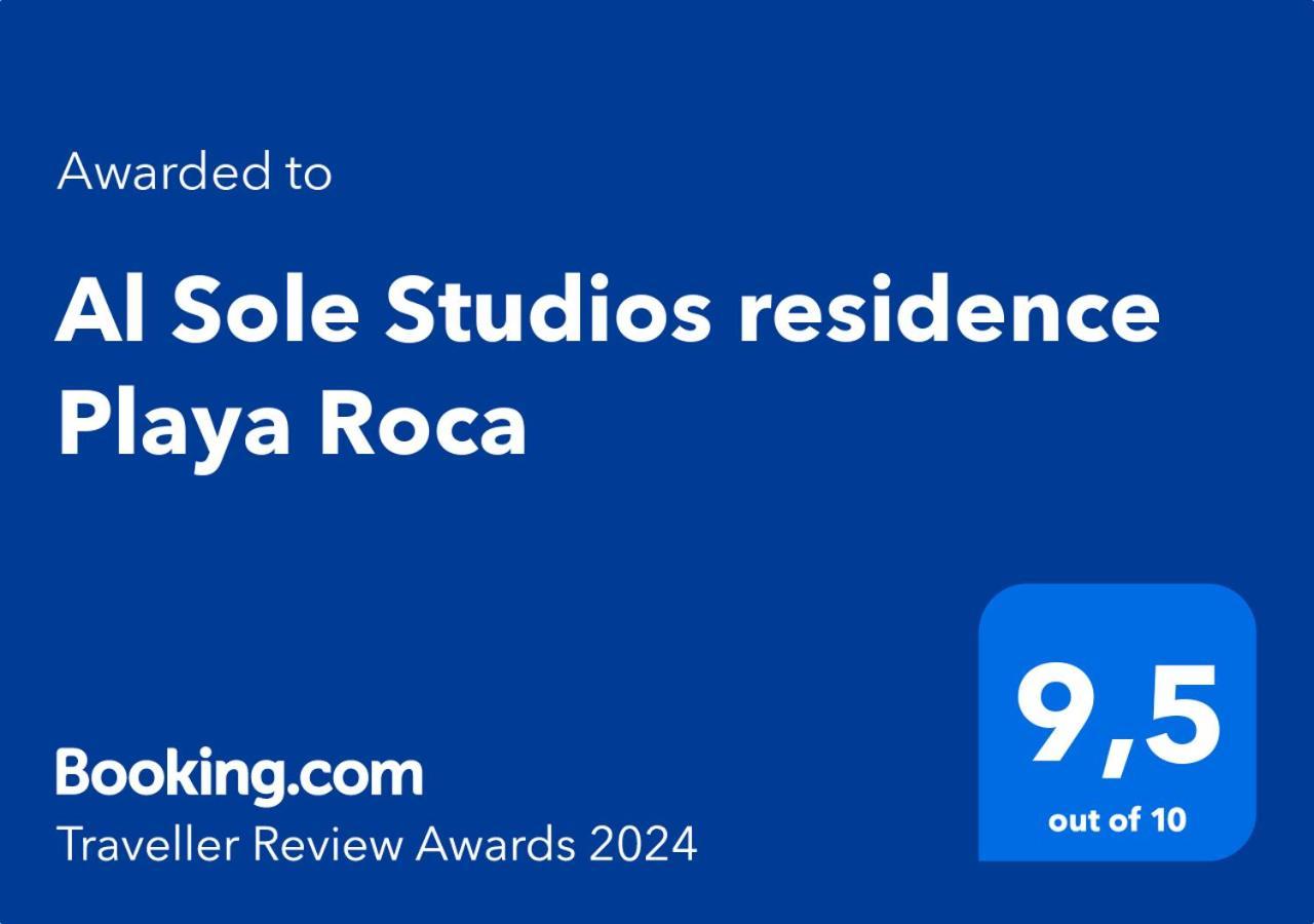 Al Sole Studios Residence Playa Roca Коста Тегисе Екстериор снимка